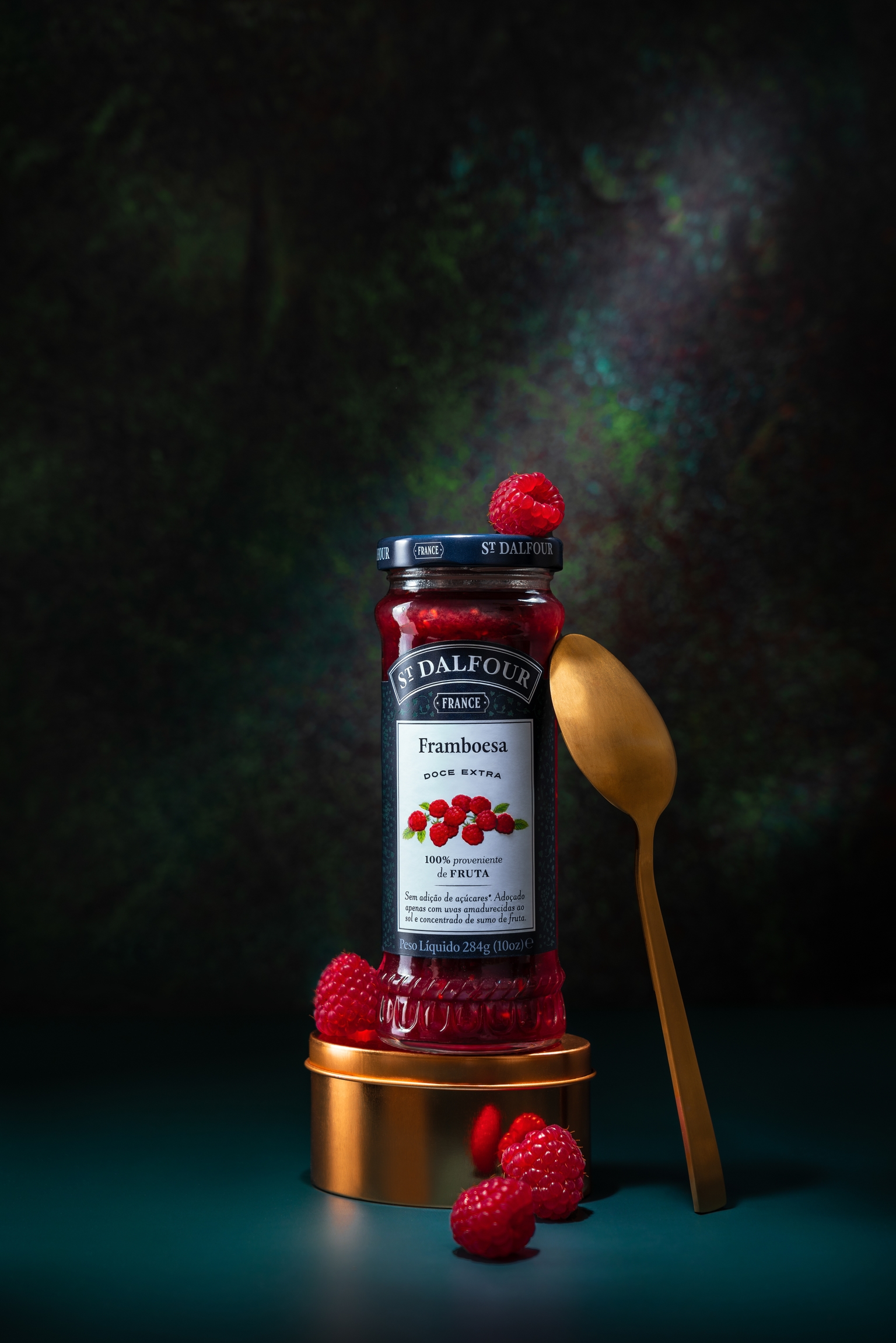 St. Dalfour — a French brand known for fruit preserves, jams, and gourmet food products